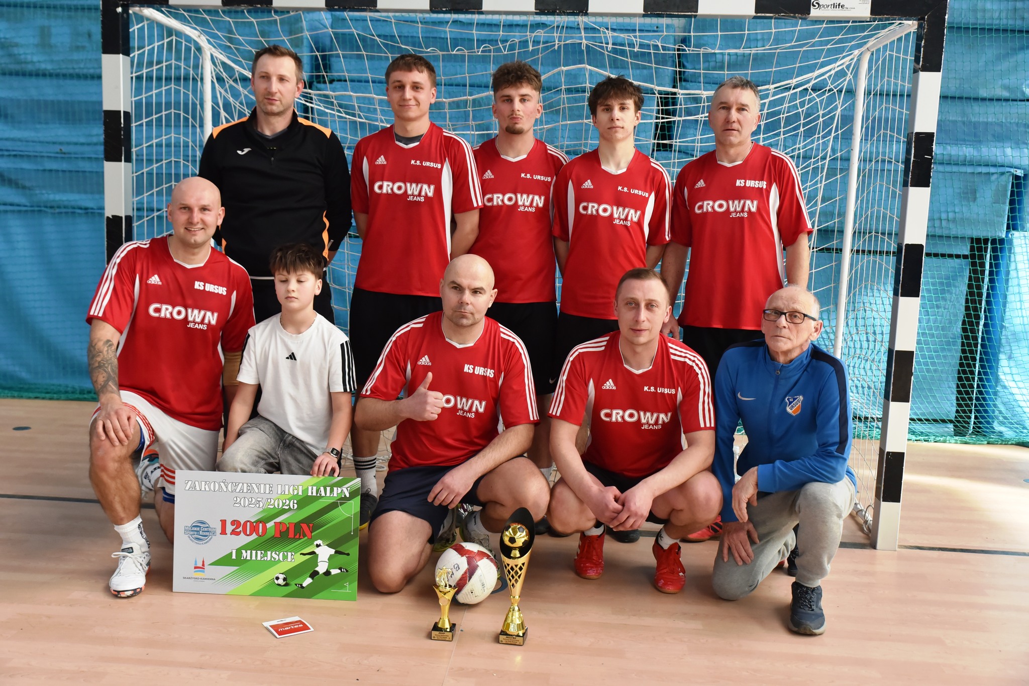 Zakończenie Halowej Amatorskiej Ligi Piłki Nożnej