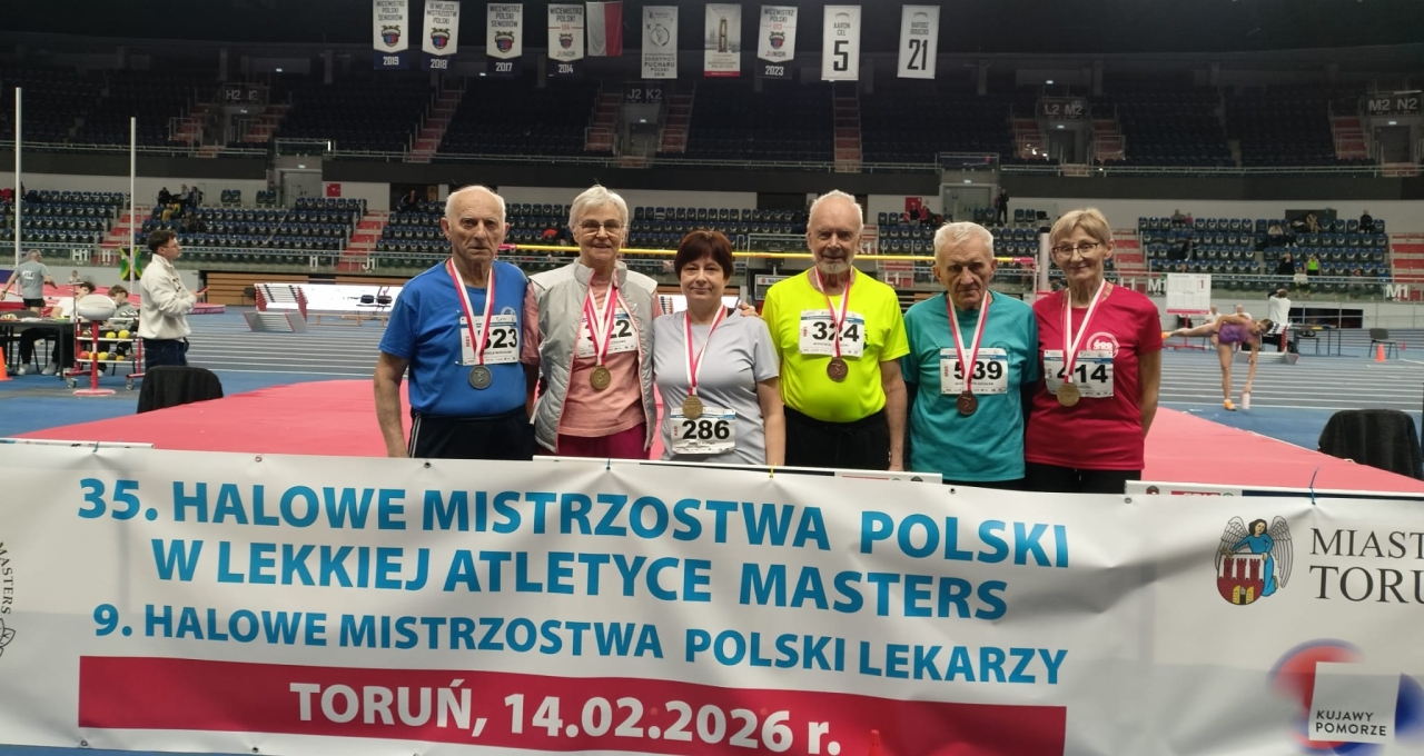 Sukcesy zawodników ze Skarżyska w Halowych Mistrzostwach Polski w Lekkiej Atletyce Master