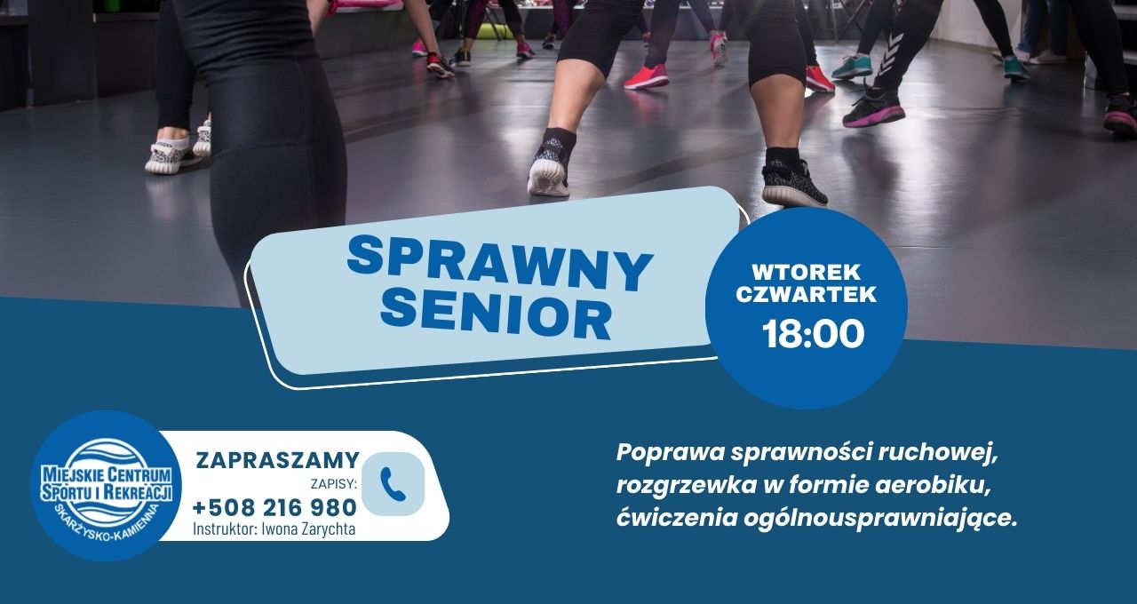 Sprawny senior - zapisy