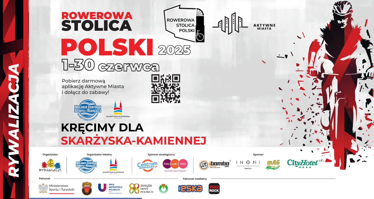 Rowerowa Stolica Polski 2025 - rywalizacja